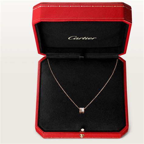 cartier rose gold necklaces